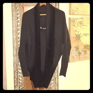 Knit cardigan sweater